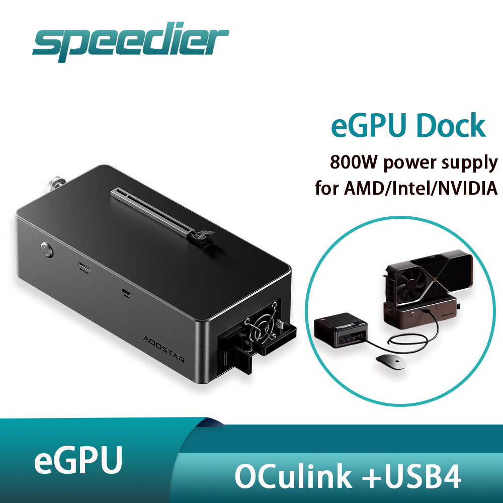OCuLink USB4 eGPU 도크 800W PSU  - Oculink Egpu Mini Pc 리뷰 및 가격