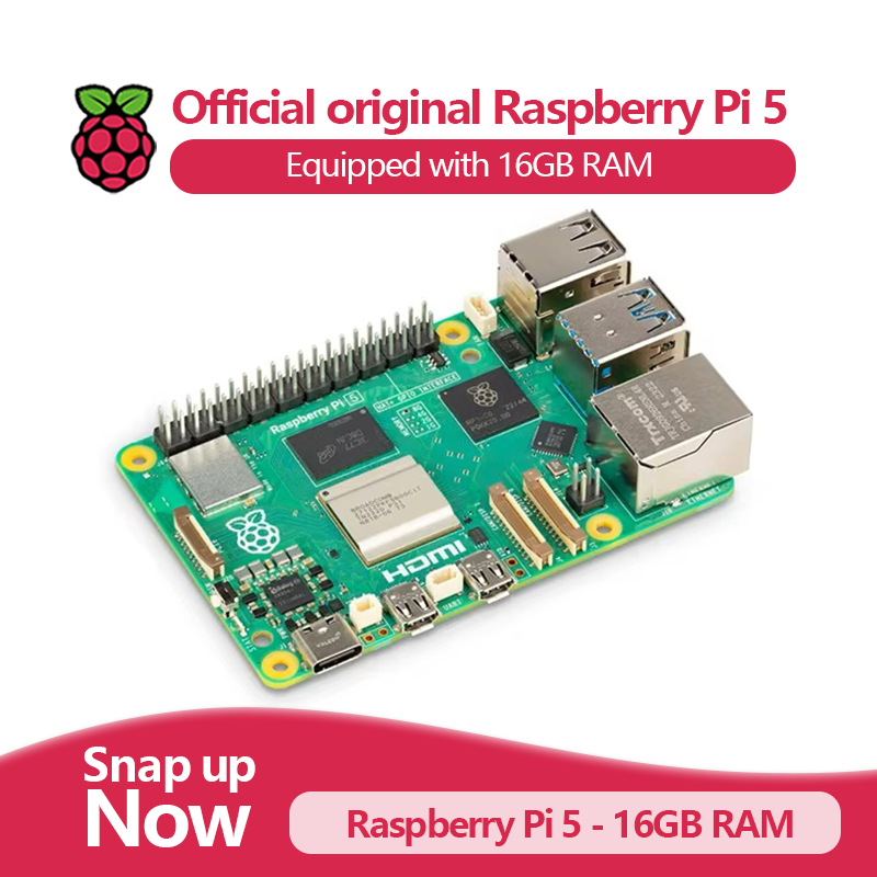 공식 정품 라즈베리 파이 5, 신제품 출시: 16GB  - Raspberry Pi 5 8Gb Board 리뷰 및 가격