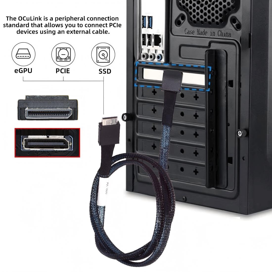 JavicTech Oculink 케이블 PCIe 4.0 - Oculink Egpu Mini Pc 리뷰 및 가격