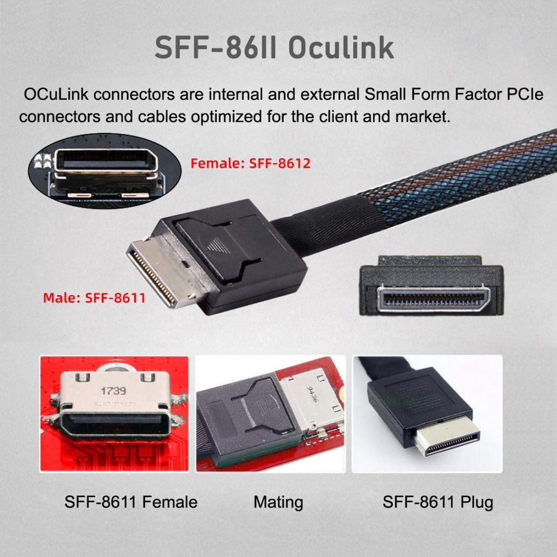 JavicTech Oculink 케이블 PCIe 4.0 - Oculink Egpu Mini Pc 리뷰 및 가격