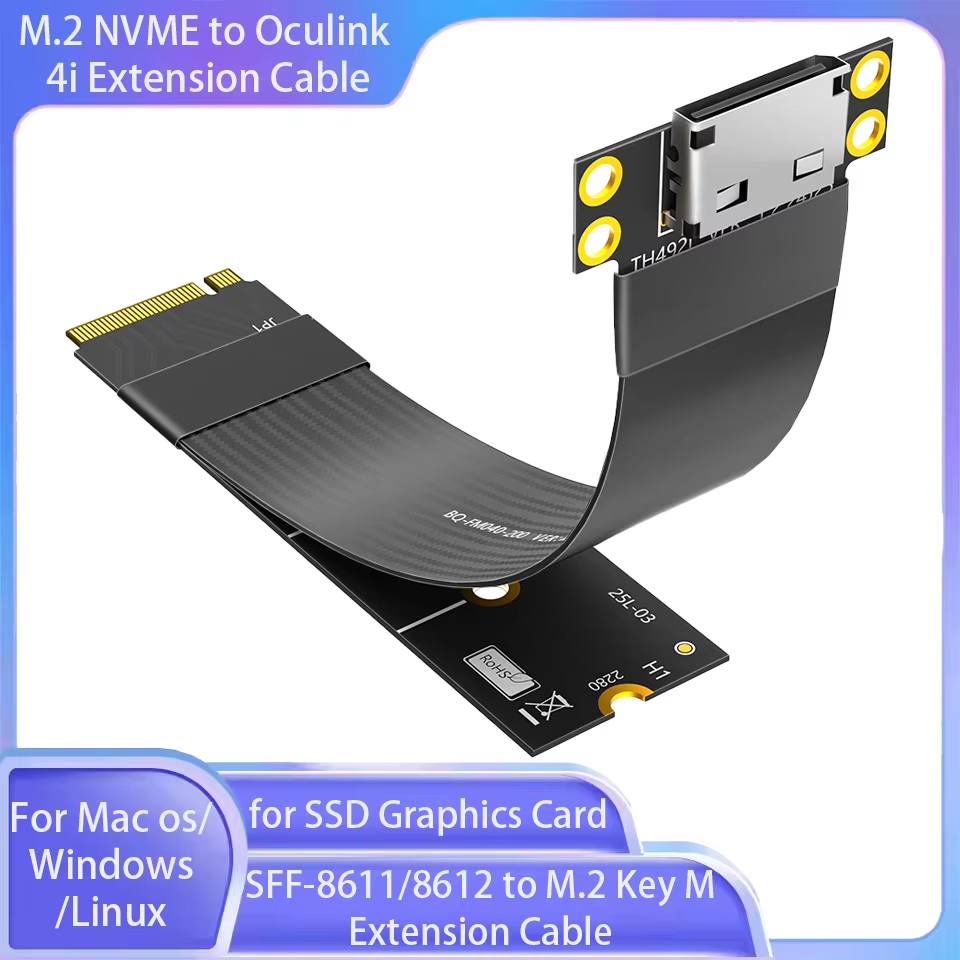M.2 NVMe-Oculink 4i 확장 케이블, SF - Oculink Egpu Mini Pc 리뷰 및 가격